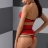 Эроический комплект - AKITA SET red