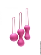 Вагінальні кульки (сторінка 2) - комплект вагінальних кульок je joue - ami fuchsia фото