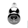 Анальная пробка Tom of Finland Weighted Aluminum Plug with Pull Ring - Анальная пробка Tom of Finland Weighted Aluminum Plug with Pull Ring