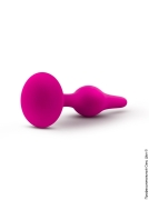 Анальні іграшки (сторінка 23) - термоактивний фалоімітатор solid love 7inch pink, 16х4см фото