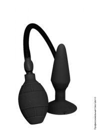 Фото надувна анальна пробка menzstuff large inflatable plug, макс. діаметр до 10 см в профессиональном Секс Шопе