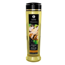 Фото shunga organica almond sweetness - органическое массажное масло с запахом миндаля, 240 мл.  в профессиональном Секс Шопе
