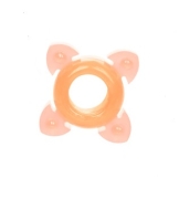 Эрекционное кольцо - california exotic novelties - texstured ring - кольцо эрекционное с текстурой (оранжевое) фото