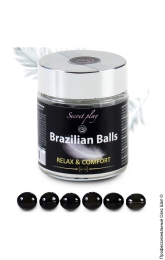 Фото великий набір бразильських кульок 6 relax & comfort effect brazilian balls в профессиональном Секс Шопе