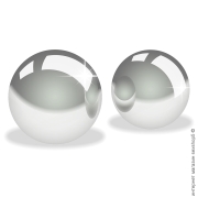 Вагинальные шарики ❤️ металл - металеві кульки just for you ben wa balls фото