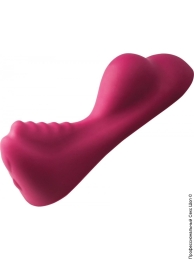 Фото анальна пробка з вібрацією luxe little thumper fuchsia, діаметр 4 см в профессиональном Секс Шопе