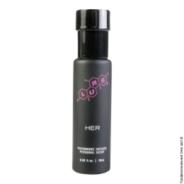 Фото жіночий спрей для тіла lure® black label for her, pheromone personal scent в профессиональном Секс Шопе