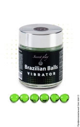 Фото великий набір вібраційних кульок 6 vibrator brazilian balls jar в профессиональном Секс Шопе