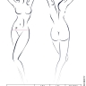 Сексуальне монокіні - ATHENA BODY black - Сексуальне монокіні - ATHENA BODY black