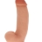 Get Real Silicone Dildo 7 inch w Balls - Силиконовый фаллоимитатор с мошонкой, 18х3.5 см (телесный)