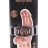 Get Real Silicone Dildo 7 inch w Balls - Силиконовый фаллоимитатор с мошонкой, 18х3.5 см (телесный)