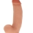 Get Real Silicone Dildo 7 inch w Balls - Силиконовый фаллоимитатор с мошонкой, 18х3.5 см (телесный)