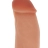 Get Real Silicone Dildo 7 inch w Balls - Силиконовый фаллоимитатор с мошонкой, 18х3.5 см (телесный)