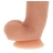 Get Real Silicone Dildo 7 inch w Balls - Силиконовый фаллоимитатор с мошонкой, 18х3.5 см (телесный)