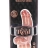 Get Real Silicone Dildo 7 inch w Balls - Силиконовый фаллоимитатор с мошонкой, 18х3.5 см (телесный)