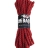 Feral Feelings Shibari Rope - Хлопковая веревка для Шибари, 8 м (красная)