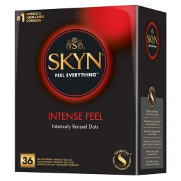 Фото skyn intense feel - безлатексные презервативы, 36 шт в профессиональном Секс Шопе