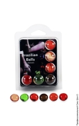 Первый секс шоп (сторінка 25) - кульки з масажним маслом 6 mix brazilian balls set фото