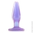 Нежная анальная пробка Crystal Jellies Medium Butt Plug