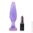Нежная анальная пробка Crystal Jellies Medium Butt Plug
