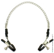Интимные украшения - цепочка на соски aligator nipple clamps фото