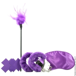 Фото набор fetish fantasy purple passion kit в профессиональном Секс Шопе