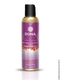Фото массажное масло с феромонами и афродизиаками dona massage oil sassy - tropical tease (тропические фрукты) в профессиональном Секс Шопе