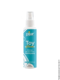 Фото антибактеріальний спрей-очищувач для секс-іграшок pjur toy clean, 100мл в профессиональном Секс Шопе