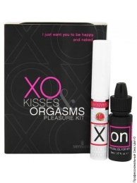 Фото набор для возбуждения sensuva - xo kisses and orgasms pleasure kit в профессиональном Секс Шопе