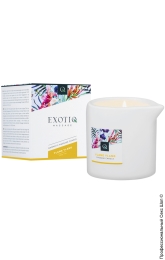 Фото масажна свічка - exotiq massage candle ylang ylang, 200ml в профессиональном Секс Шопе