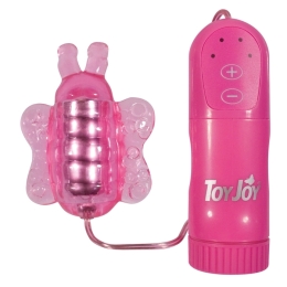Фото кліторальний вібратор buzz butterfly massager pink в профессиональном Секс Шопе