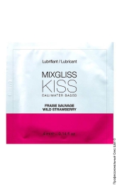 Фото пробник - mixgliss kiss wild strawberry, 4ml в профессиональном Секс Шопе