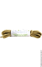 Фото мотузка для шибарі - shibari hemp bondage rope, 5 meters в профессиональном Секс Шопе