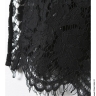 Чорне латексне плаття зі шнурівкою - Чорне латексне плаття зі шнурівкою