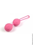 Вагінальні кульки (сторінка 2) - вагінальні кульки adrien lastic geisha lastic balls mini pink (s), діаметр 3,4 см фото