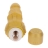 Get Real Gold Dicker Stim Vibrator - Вибратор 13х4.4 см (золотистый)