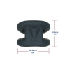 Lux Active – Tug – Versatile Silicone Cock Ring - двойное эрекционное кольцо, 5.8х2.8 см   - Lux Active – Tug – Versatile Silicone Cock Ring - двойное эрекционное кольцо, 5.8х2.8 см  