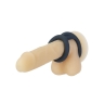 Lux Active – Tug – Versatile Silicone Cock Ring - двойное эрекционное кольцо, 5.8х2.8 см   - Lux Active – Tug – Versatile Silicone Cock Ring - двойное эрекционное кольцо, 5.8х2.8 см  