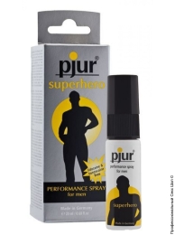 Фото спрей на натуральних компонентах для продовження статевого акту pjur superhero spray, 20 мл в профессиональном Секс Шопе