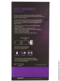 Фото пробка diogol anni magnet purple 25мм со сменными стразами в профессиональном Секс Шопе