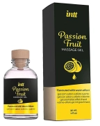 Массажное масло - intt - passion fruit warming massage gel - массажный гель для интимных зон, 30 мл. фото