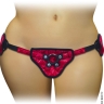 Труси для страпона Sportsheets - Plus Red Lace - Труси для страпона Sportsheets - Plus Red Lace