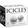 Стеклянные вагинальные шарики Icicles Ben Wa Medium - Стеклянные вагинальные шарики Icicles Ben Wa Medium