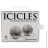 Стеклянные вагинальные шарики Icicles Ben Wa Medium