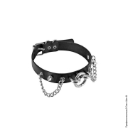 Садо-мазо (БДСМ) игрушки и аксессуары - чокер fetish tentation rings and chains фото