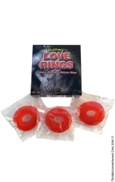 Фото желейні ерекційні кільця gummy love rings (45 гр) в профессиональном Секс Шопе