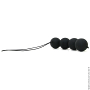Анальные шарики ❤️ из пластика - анальні кульки anal fantasy deluxe vibro balls фото