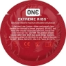 One Extreme Ribs - ребристый презерватив  - One Extreme Ribs - ребристый презерватив 