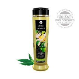 Фото shunga organica exotic green tea органическое массажное масло, 240 мл в профессиональном Секс Шопе