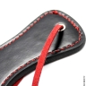 Шлепалка с красным шнурком - Spanker Black - Шлепалка с красным шнурком - Spanker Black